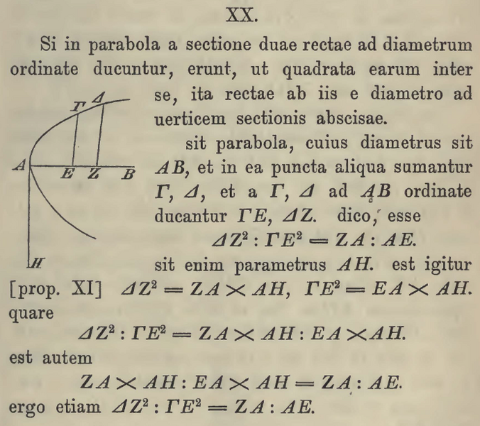 Datei:Apollonios, Vol. 1, Satz XX, 1891, lateinisch.png
