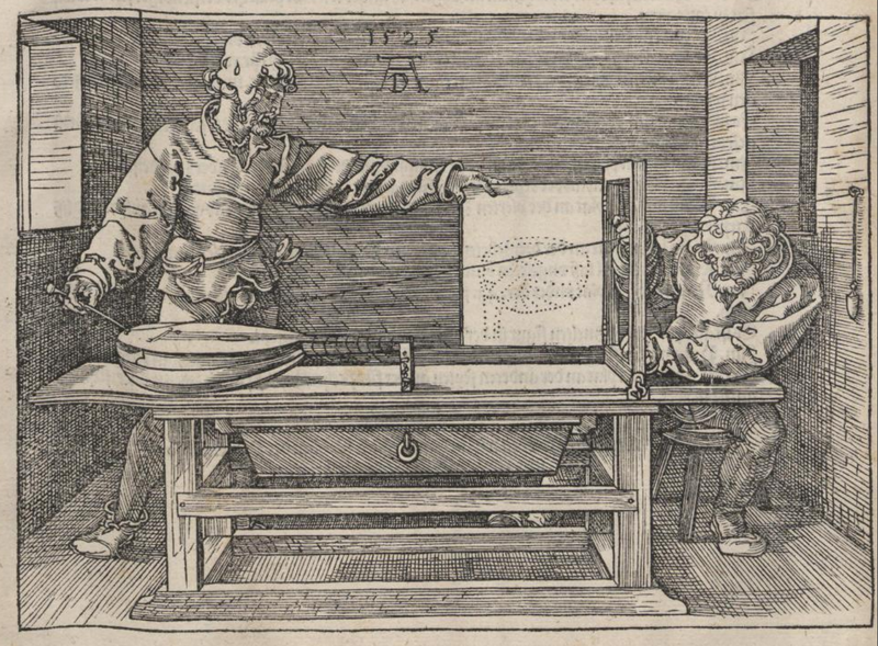 Datei:Dürer Perspektive 1525.png