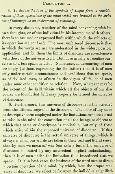 Datei:Boole 1854 Universe of Discourse p42.png
